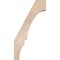 Ekena Millwork 5 1/2"W x 14"D x 26"H Balboa Smooth Knee Brace, Douglas Fir BRC06X14X26BOA00SDF - alternate 4